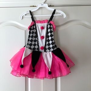 Harlequin costume girl 6